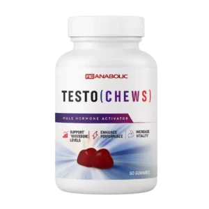 TestoChews™ Anabolic Gummy Fuel — Cortisol Control & Testosterone Support for Men 45+